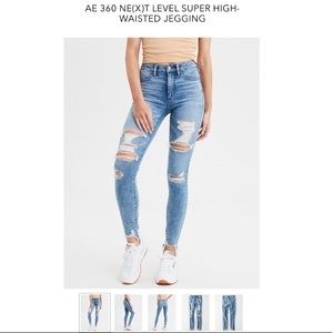 Next level high waisted jegging Clearance